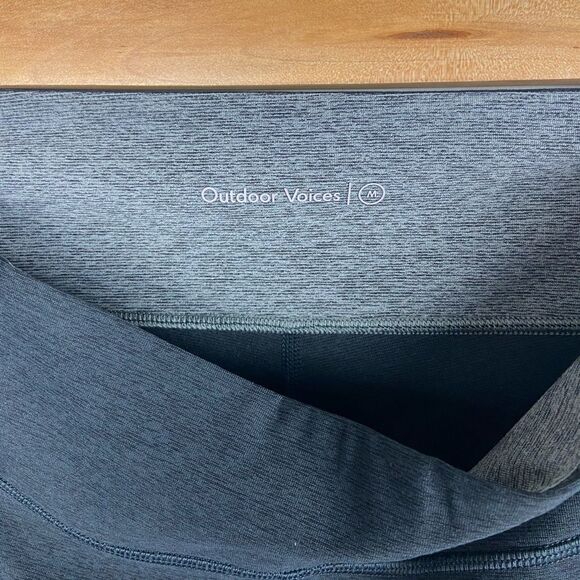 Outdoor Voices Gray Dipped Warm-Up Leggings - Picture 7 of 7